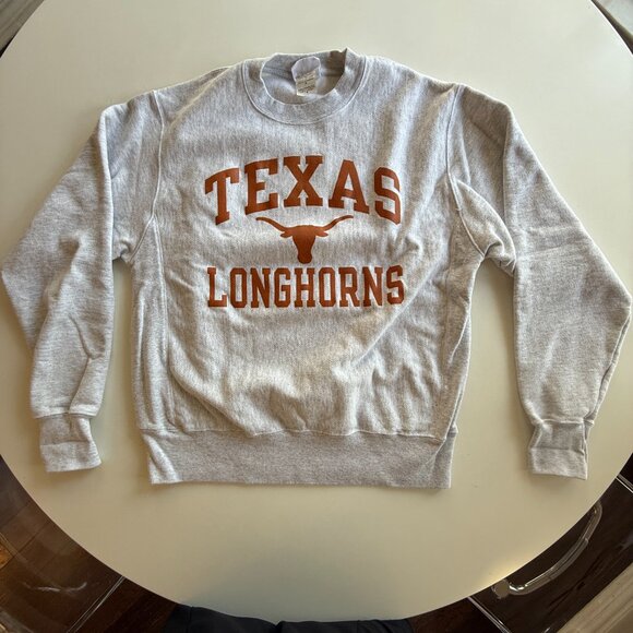 EUC Champion Reverse-Weave Sweatshirt Texas Longhorns Size M - Picture 2 of 7